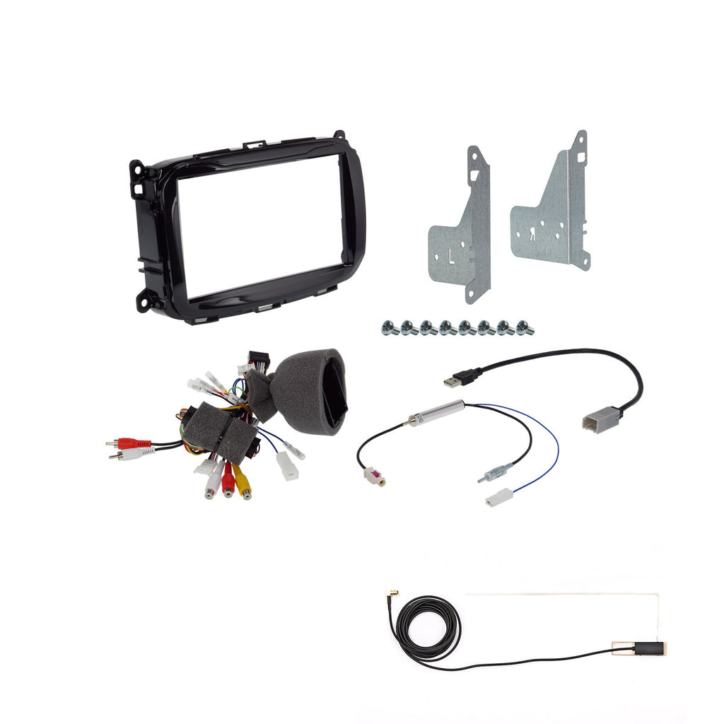 Kit Installazione Universale Autoradio 2 DIN - Gabbia Ferro E Telaio Per VW E Altri Modelli - Foto 4