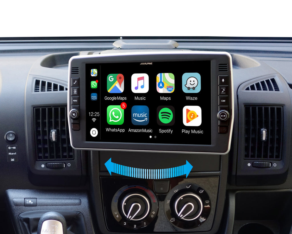 Sistema Di Navigazione Alpine X903D-DU Monitor 9 - Fiat Ducato 3 Jumper Boxer Sistema Di Navigazione Alpine X903D-DU Monitor 9 - Fiat Ducato 3 Jumper Boxer