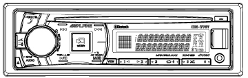 Frontalino di Ricambio CDE-177BT - SU-25589Z01