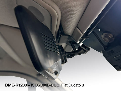 KTX-DME-DUC - Kit di installazione specifico per montare lo specchio digitale DME-R1200 su un Fiat Ducato