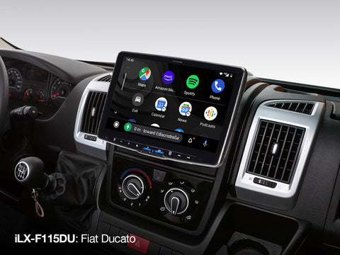 iLX-F115DU - Ricevitore multimediale da 11 pollici, per Fiat Ducato 3, Peugeot Boxer 2 e Citroen Jumper 2