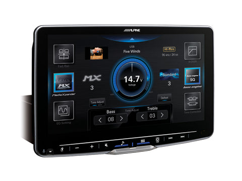 iLX-F905D - Alpine Halo9 - Ricevitore multimediale da 9 pollici, con radio digitale DAB+, compatibilità Apple CarPlay e Android Auto